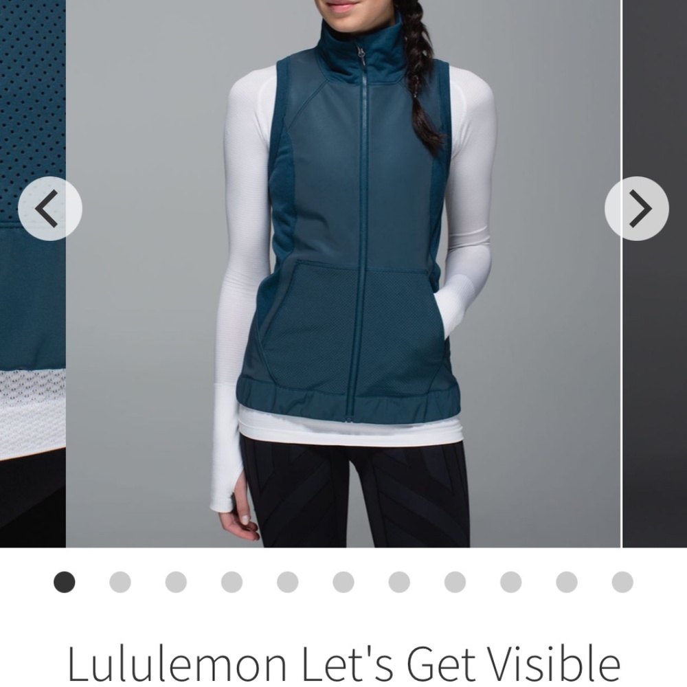 LULULEMON Lets Get Visible Vest + NWT Karma Tank + CW-X Legging - XS